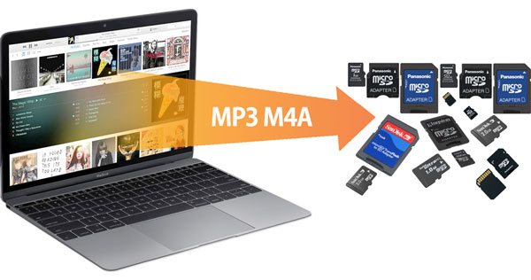 Convert Apple Music songs to MP3/M4A and copy to SD Card